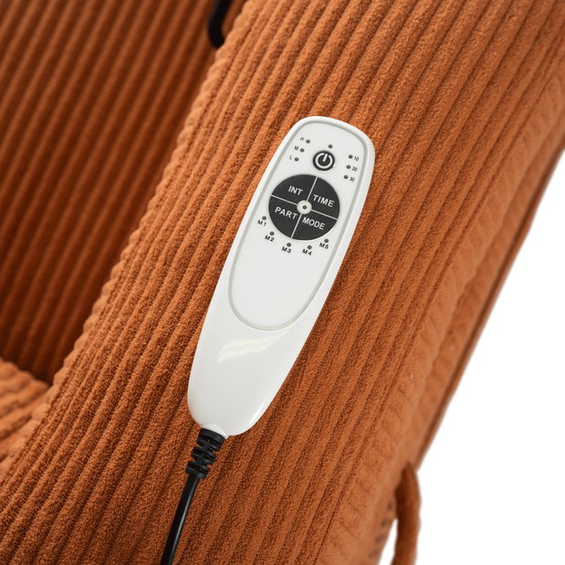 Masážní křeslo Banesto (oranžová)