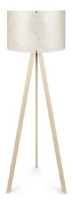 Stojanová lampa Amorekko 1 (béžová + dub)