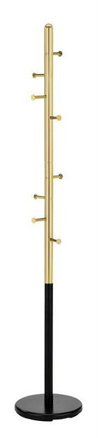 Věšák Wonka (černá + zlatá)