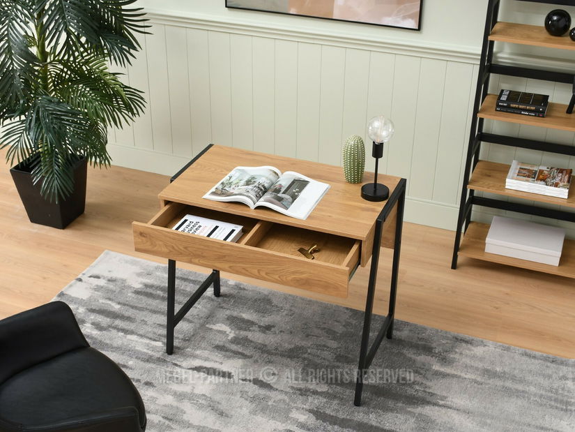 PC stolek Norway (dub + černá)