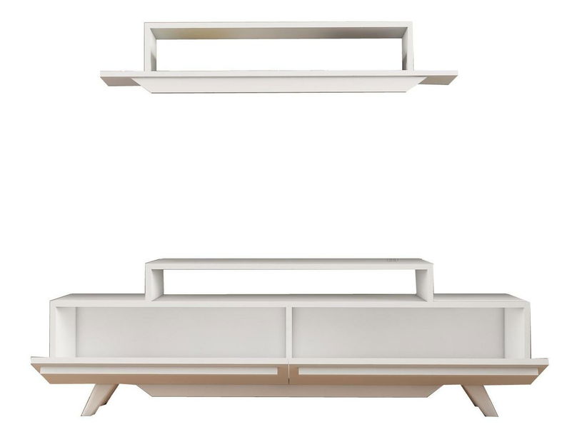 Obývací stěna Tebeka 1 (bílá)