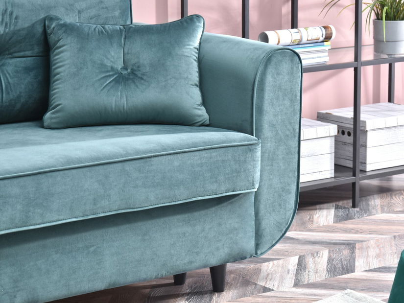 Pohovka dvousedačka Bacteria (černá)