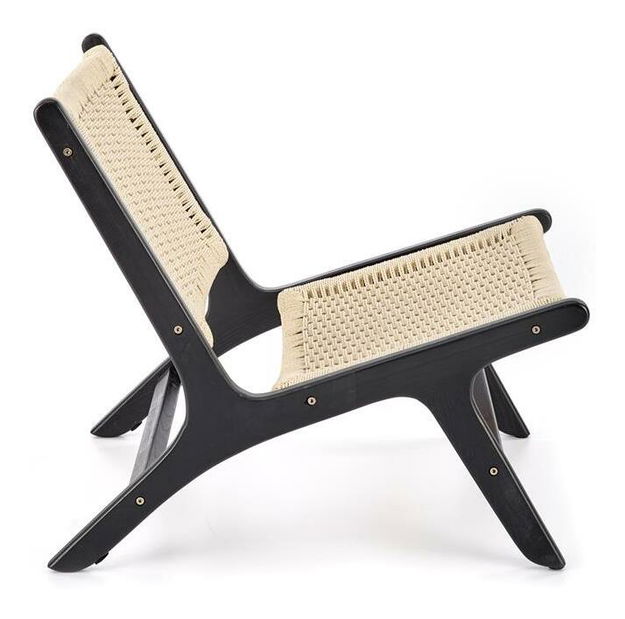 Křeslo Fitten (černá)