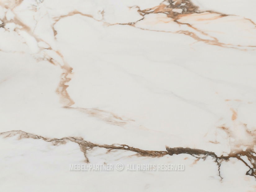 Jídelní stůl Noruega (mramor + černá)