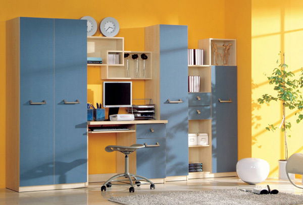 Policová skříň BRW SPIDO SREG 4d 