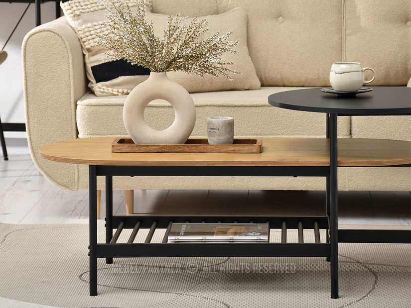 Konferenční stolek Lorelail Xl (černá)