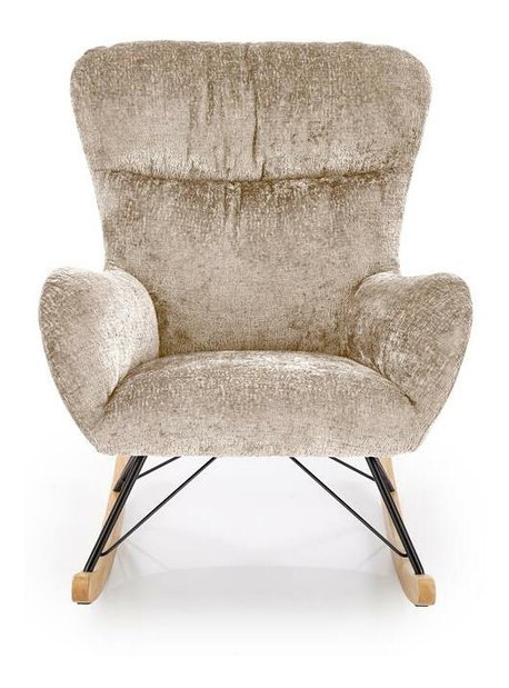 Houpací křeslo Caster (béžová)