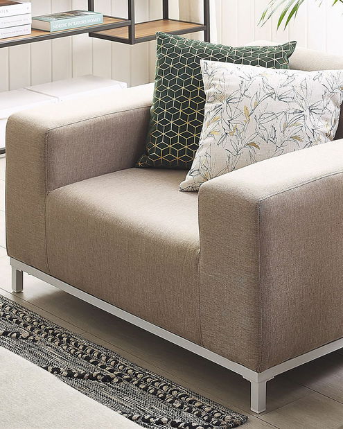 Set 2 ks. zahradních křesel RAVIOL (béžová + bílá)