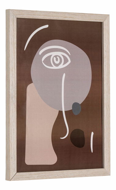 Set 3 ks obrazů Mavandria 1 (přírodní)