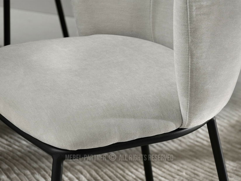 Jídelní židle Koalas (šedá + černá)