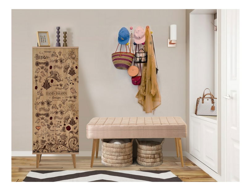 Předsíň Feliz 731 (dub sonoma + kamenná)