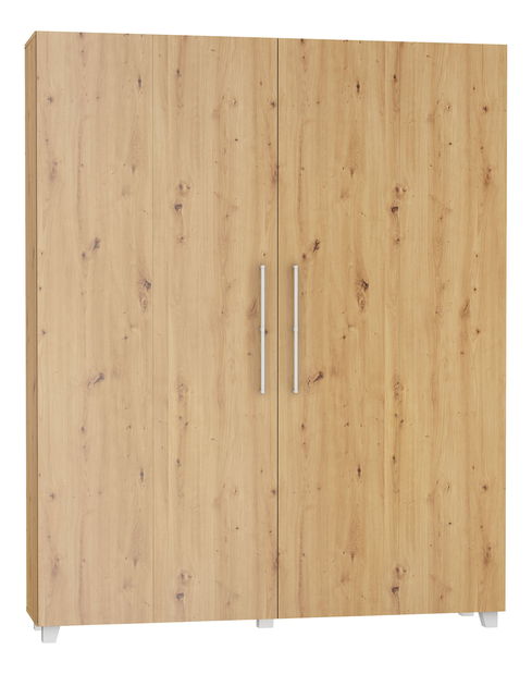 Sklápěcí postel 160 Todd (dub artisan) (vertikální)