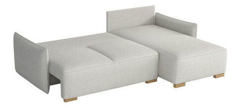 Rohová sedačka Gryfit L (černá) (s úl. prostorem)