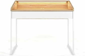 PC stolek Naturlig Fenne (bílá)