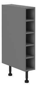 Dolní kuchynský regál Scarmi 15 D OTW BB (Antracit)