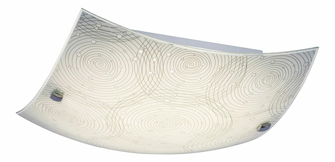 Stropní svítidlo Andra 3237 (průhledná + opálové sklo)