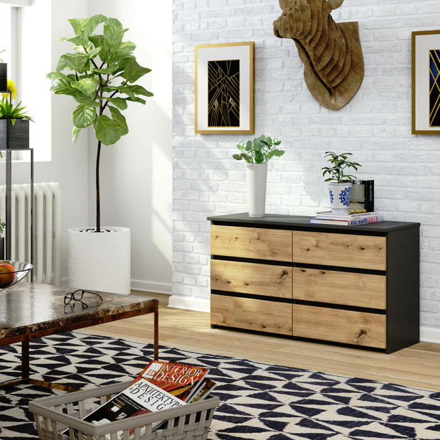 Komoda Crueldad (grafit + dub artisan)