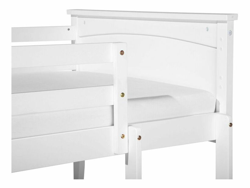 Patrová postel 90 cm RADIN (s roštem) (bílá)