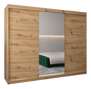 Šatní skříň 250 cm Toki 1 (Dub artisan + Dub artisan)