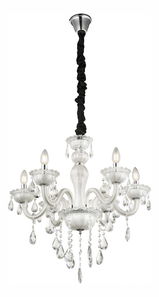 Lustr Teejay 64118-6 (bílá + průhledná)