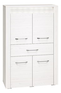 Policová skříň Catarina 6 (bílá)