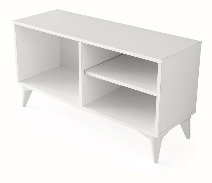 TV stolek/skříňka Zinedine (Bílá)