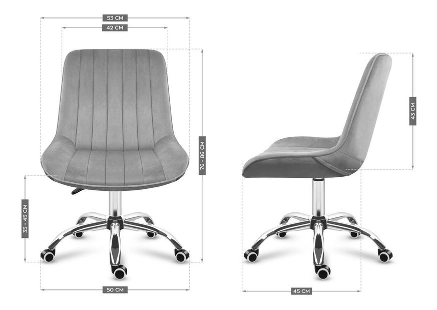 Kancelářská židle Forte 3.5 (šedá)