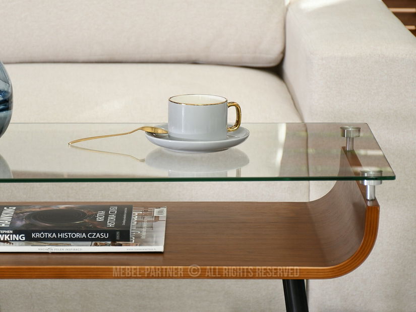 Konferenční stolek Largus (ořech + černá)