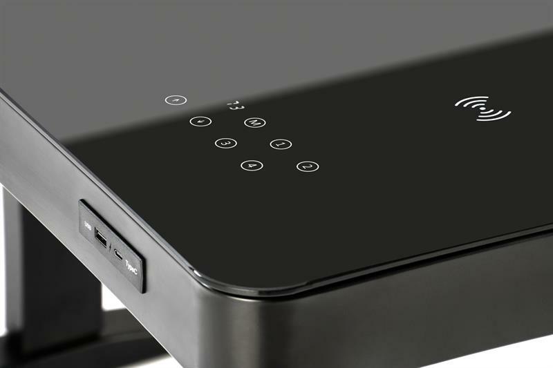 PC stolek Borald (černá)