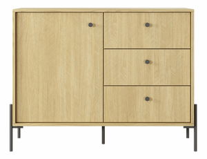 Komoda Scandia D3S (dub scandi + jedlička scandi)