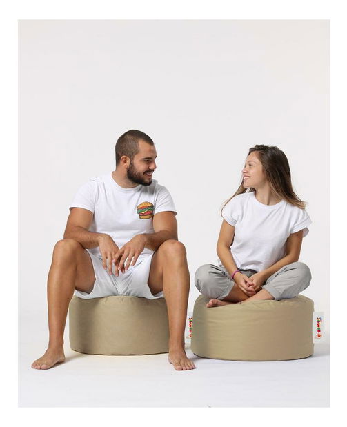 Sedací pytel Rapeto (šedohnědá)