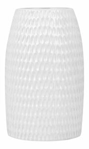 Váza LAVENA 25 cm (sklolaminát) (bílá)