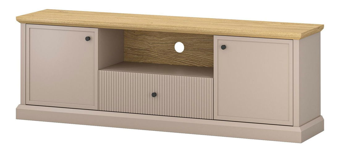 TV skříňka Indices (taupe + dub kamenný)