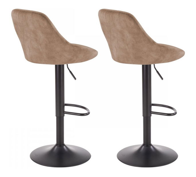 Set 2 ks. barových židlí Hellen H11 (béžová)