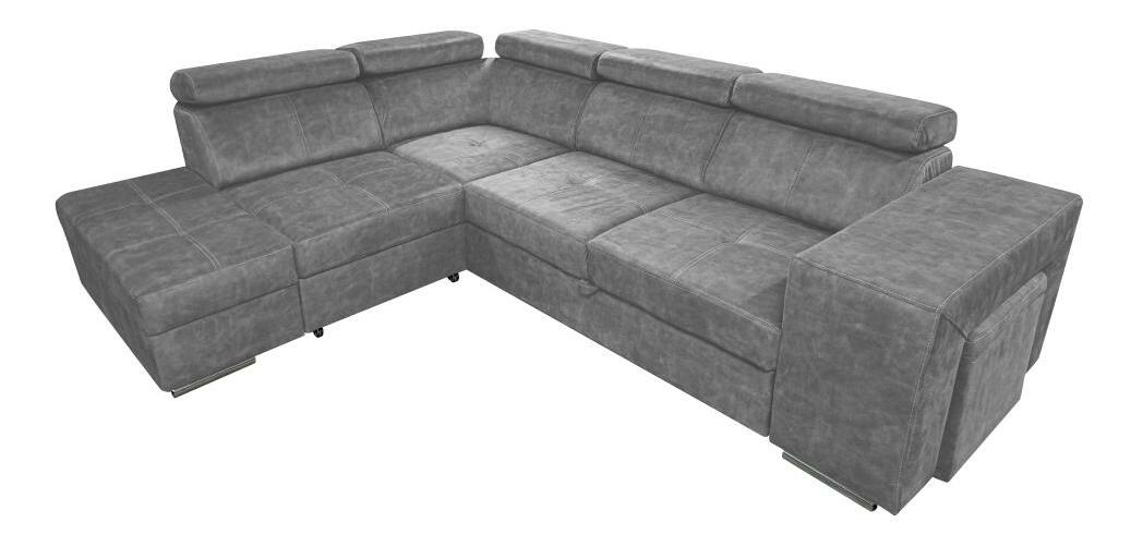 Rohová sedací souprava Maiga (šedá) (L)