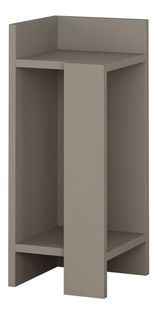 Noční stolek Elmo 2 (moka) (L)