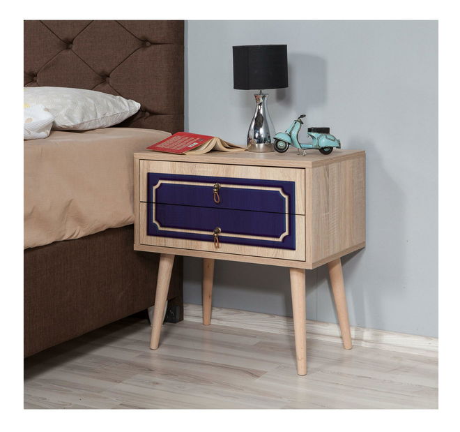 Noční stolek Sopatu 10 (dub sonoma)