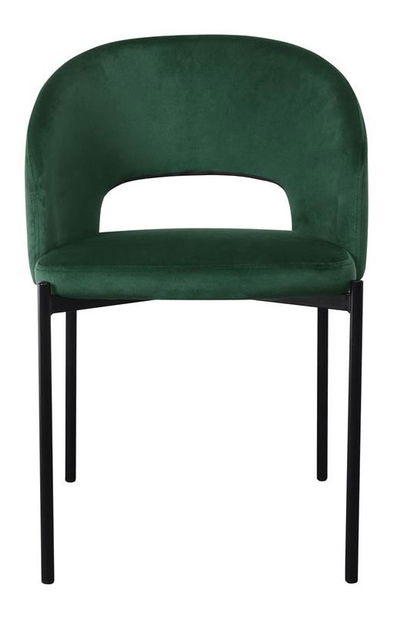 Jídelní židle Karta (tmavě zelená)