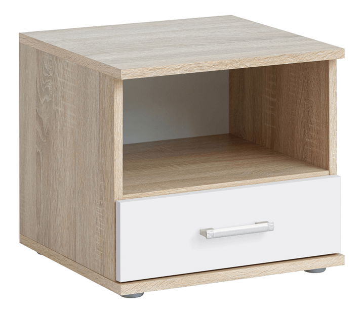 Noční stolek Ericus- Typ 05 Bílá