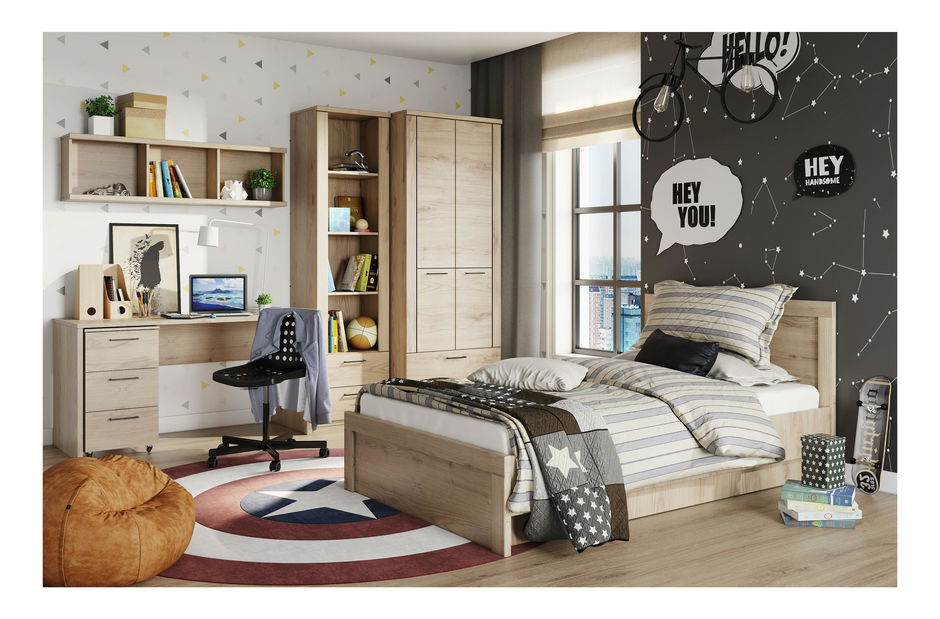 Studentský pokoj Deloris 1 (dub navarra)