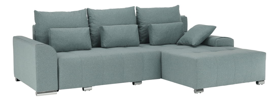 Rohová sedačka Davan (mentolová) (P)