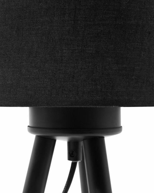 Stolní lampa TARON (PC látka) (černá)
