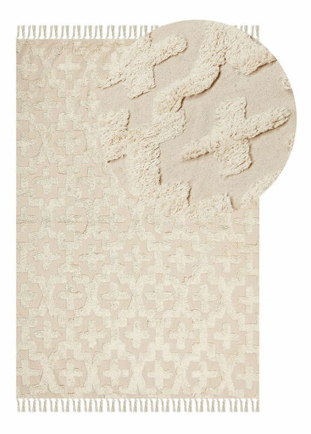 Koberec 160 x 230 cm Itan (béžová)