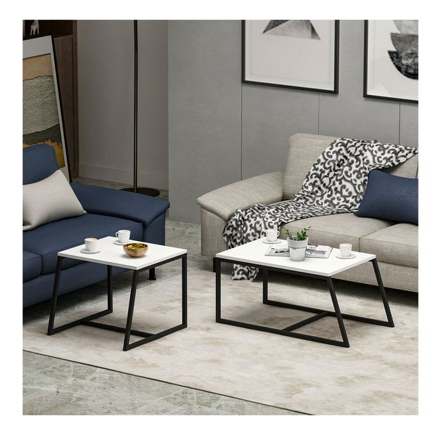 Konferenční stolek Minimol (bílá)