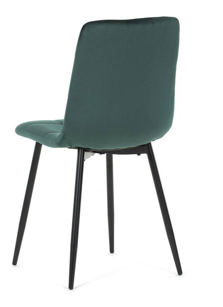 Jídelní židle Cereria (tmavě zelená)