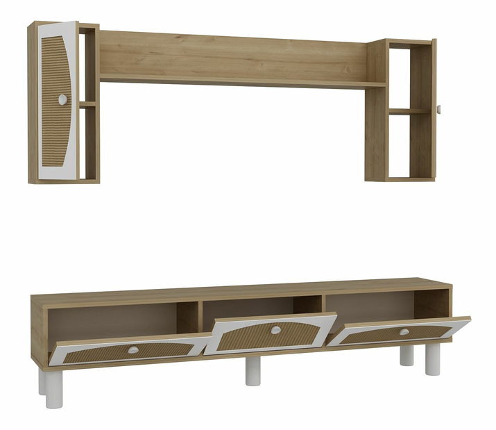 Obývací stěna Simplicado (dub hazeran)