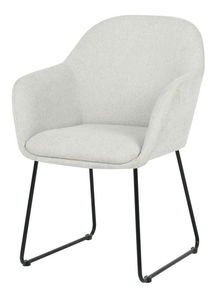 Jídelní židle Mimone (béžová + černá)