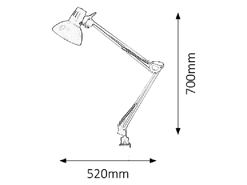 Stojanová lampa Arno 4215 (černá)