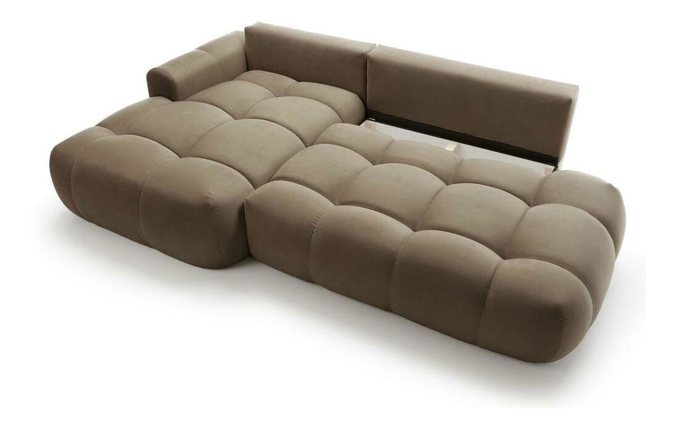 Rohová sedací souprava Ombre (L) (salvador 03 + černá)