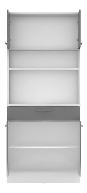 Kuchyňský kout Domini NEW (bílá + grafit)